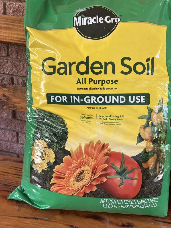 Miracle-Gro Garden Soil All Purpose, 1 cu.ft.