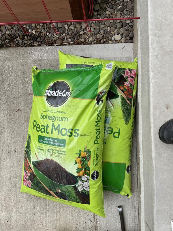 Have a question about Miracle-Gro Sphagnum Peat Moss Soil? - Pg 5 - The  Home Depot