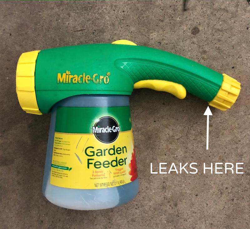 Miracle on sale gro sprayer