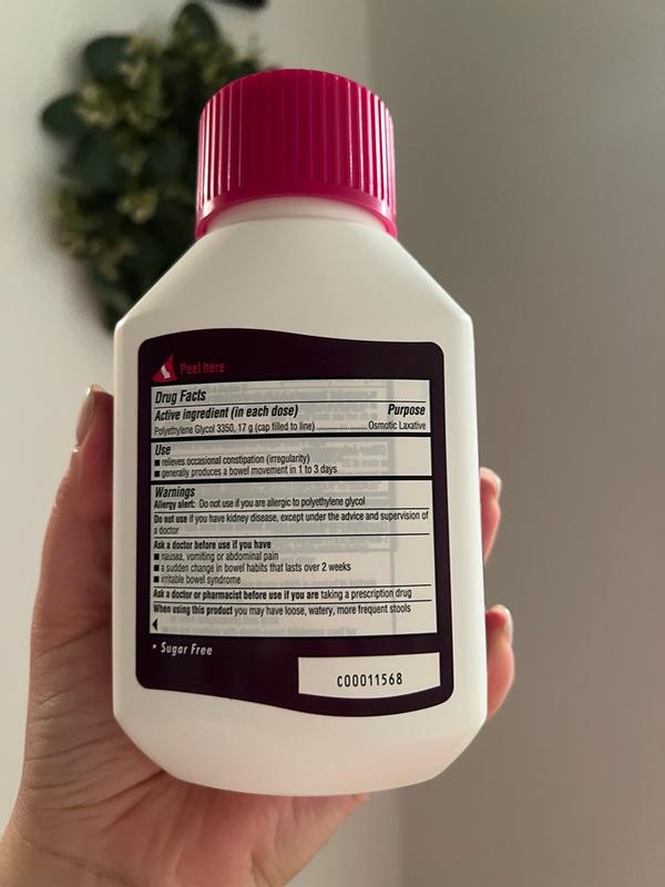 MiraLAX Laxative for Occasional Constipation Relief | MiraLAX