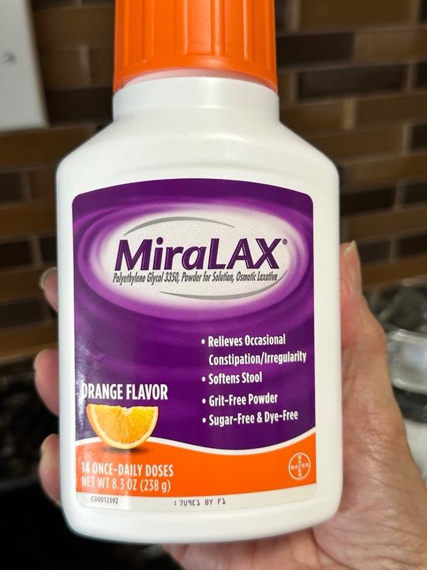 miralax semaglutide MiraLAX® Orange Laxative for Occasional Constipation