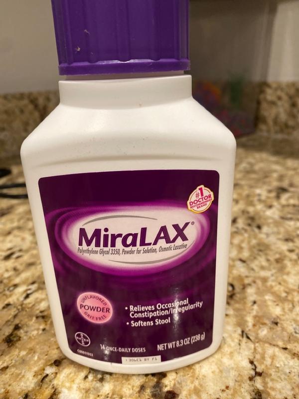 Kirkland Signature LaxaClear - Polyethylene Glycol Laxative Powder, 100 Doses