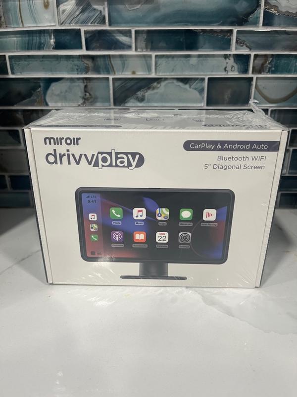 Miroir 5” Apple Carplay & Android Auto Car Stereo with Bluetooth, Voice  Control and Navigation 