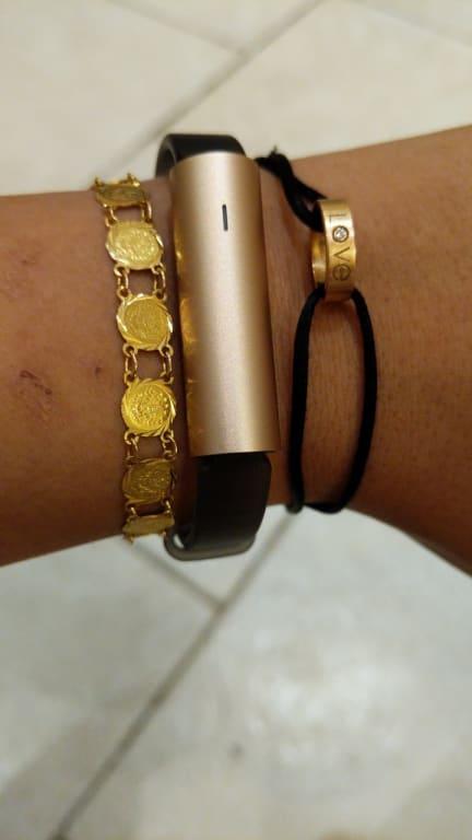 Disregard the scratches on me but this looks good with everything indeed