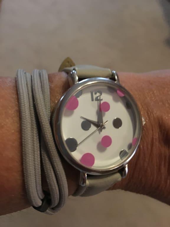 Rotated to under wrist