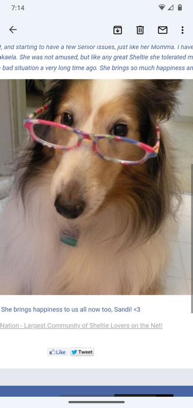 Makaela reads the labels first