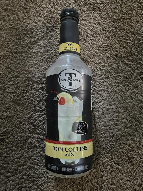 Mr & Mrs T Sweet And Sour Mixer - Perfect Cocktail Mix For Margaritas And Whiskey Sours, 1.75 Liter