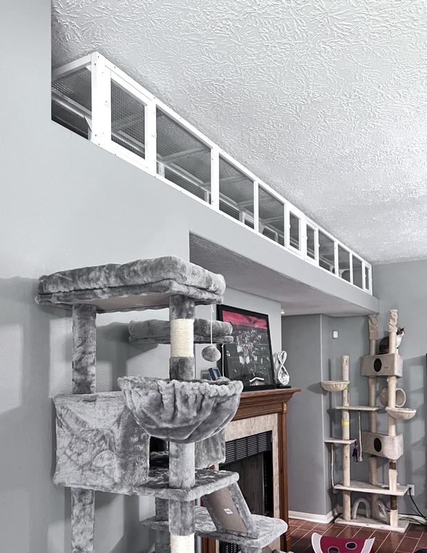 This helps keep the triplets safe when they are playing more than paying attention.