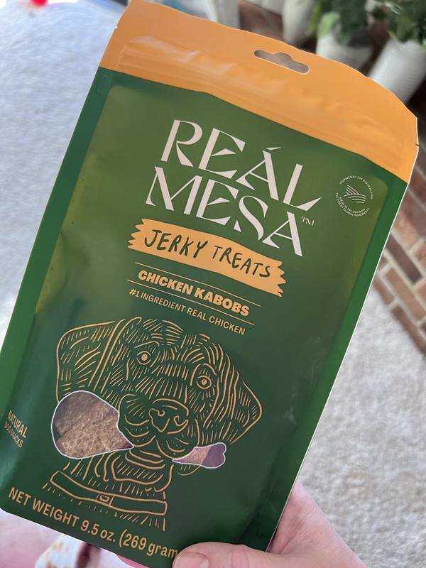 REÁL MESA Chicken Kabobs Dog Jerky Treat
