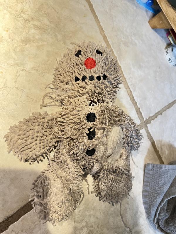 This is after 45 minutes of playing both outside and inside