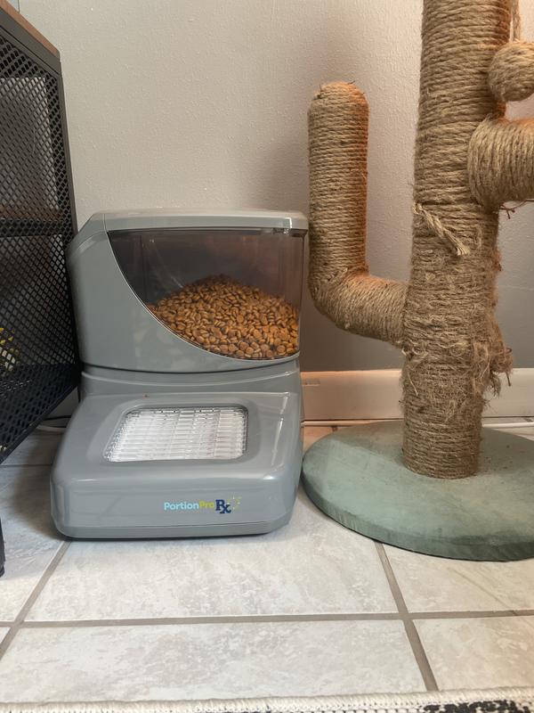 PortionPro Automatic Pet Feeder, Access Control Cat or Dog Food Dispenser with Rfid tag technology