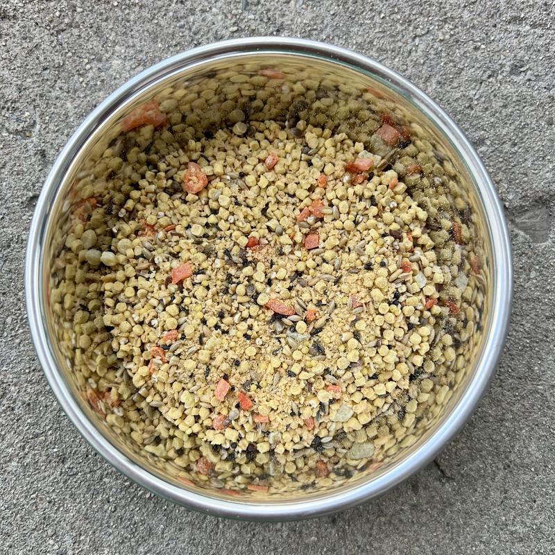 Bowl of Hari Tropimix Canary & Finch Bird Food