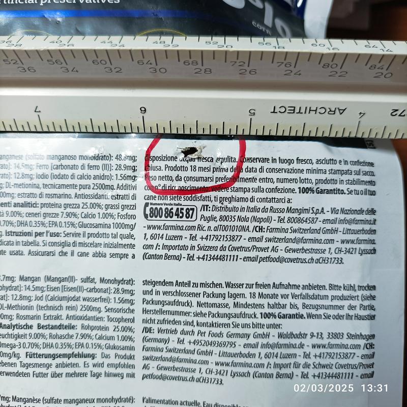 The package came with a hole - Farmina N&D Tropical Selection Lamb Adult Mini Dry Dog Food