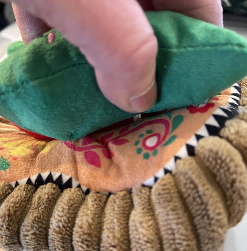 Small toys attached tightly