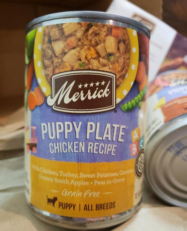 Merrick canned puppy clearance food