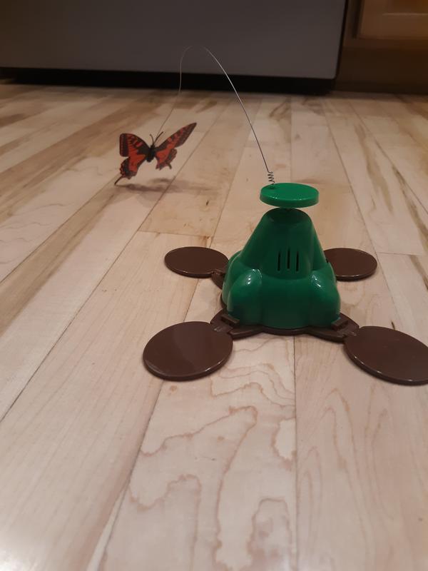 Fly by spinner cat toy sale