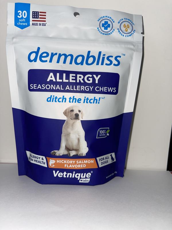VETNIQUE LABS Dermabliss Allergy & Immune Salmon Flavored Seasonal