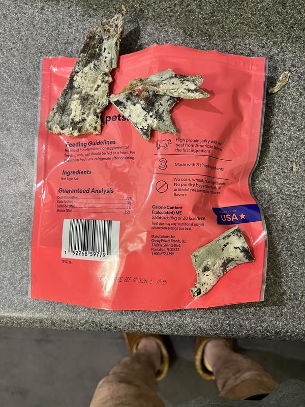 Picture of bag and moldy treats