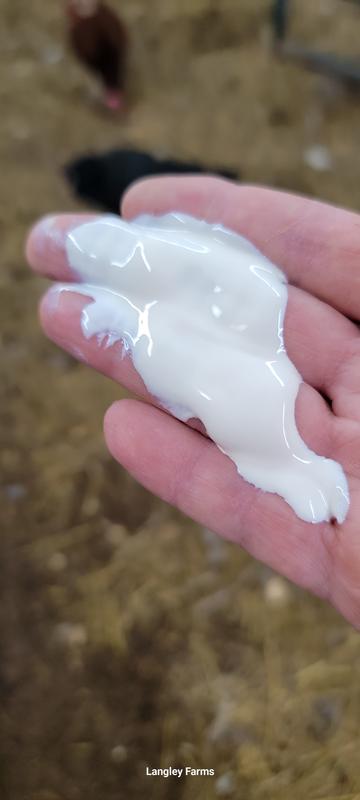 Cream? Lotion? Ointment? Runny.