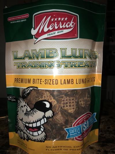 MERRICK Lamb Lung Training Dog Treats reviews Chewy