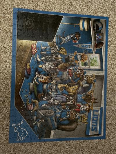 Pittsburgh Steelers Purebred Fans 500 Piece Puzzle