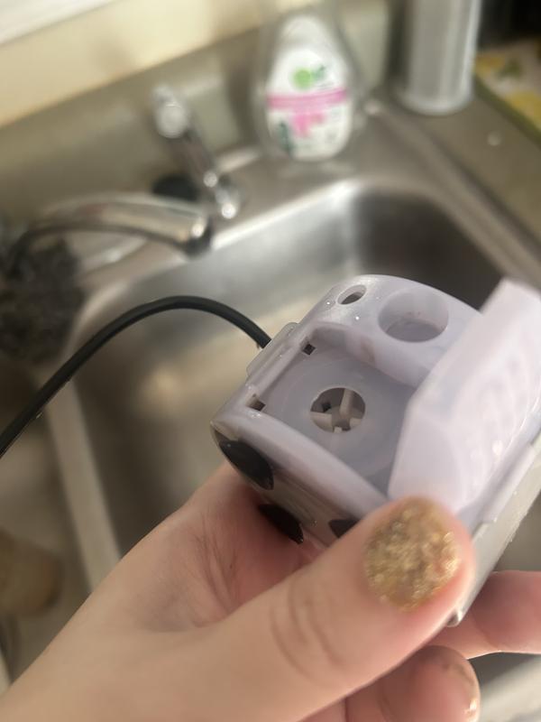 The many crevices that are so hard to clean