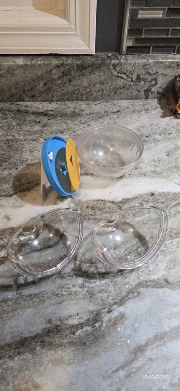 This shows how it broke along the seams.