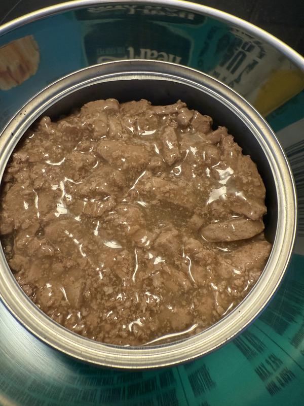 Just after opening - nice texture and cat-approved aroma