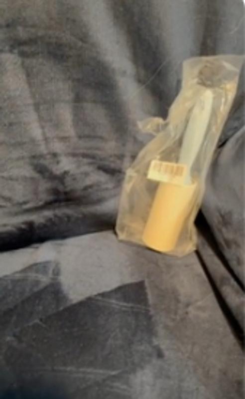 Comes in a 2 pack! The first SunGrow lint roller from the package is hard at work removing pet hair & tiny litter pieces!