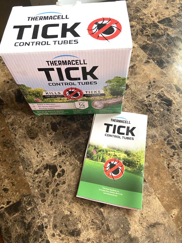 THERMACELL Tick Control Tubes Tick Repellent, 24 count