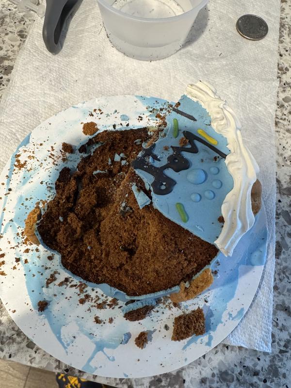 They tried to eat it