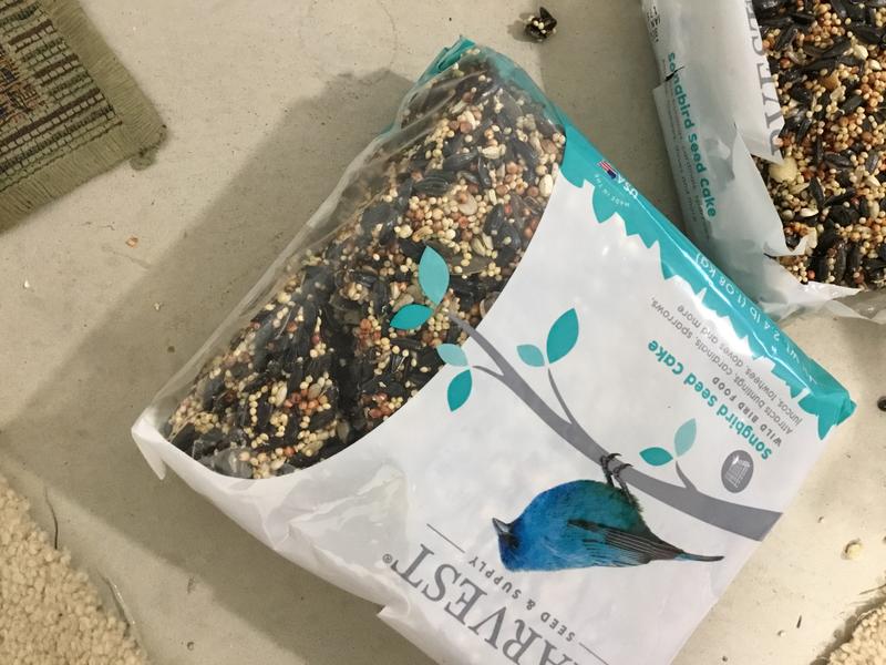Discontinued HARVEST SEED & SUPPLY Songbird Seed Cake Wild Bird Food