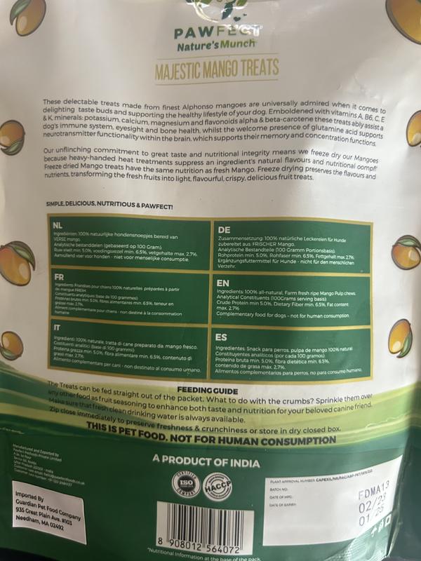 Ingredients and info