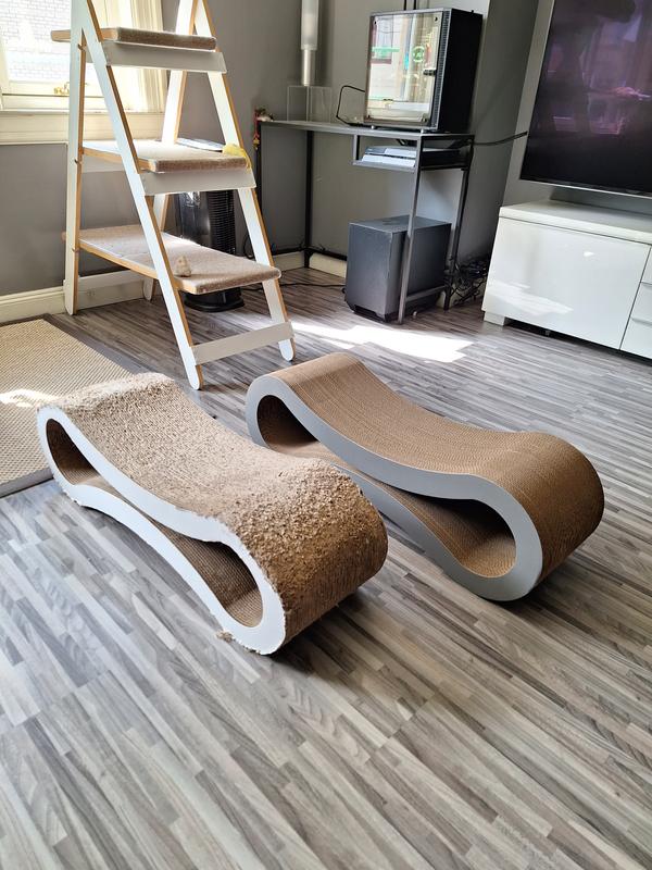 Scratching Post PetFusion Ultimate Cat Scratcher Lounge, Large