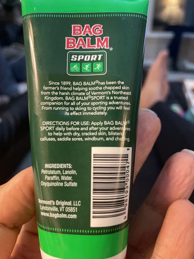 Bag balm hot sale cycling