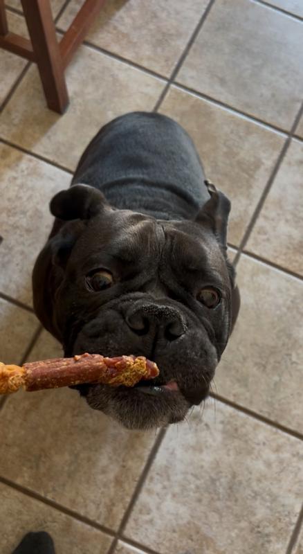 Savory, lips used to retrieve this treat