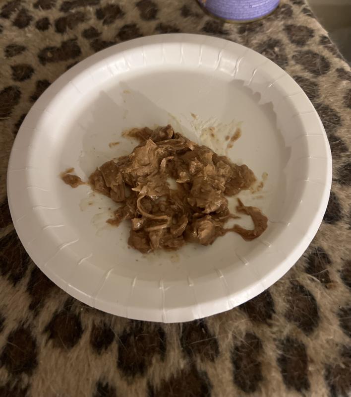 Pictures of pre and post mixing into food