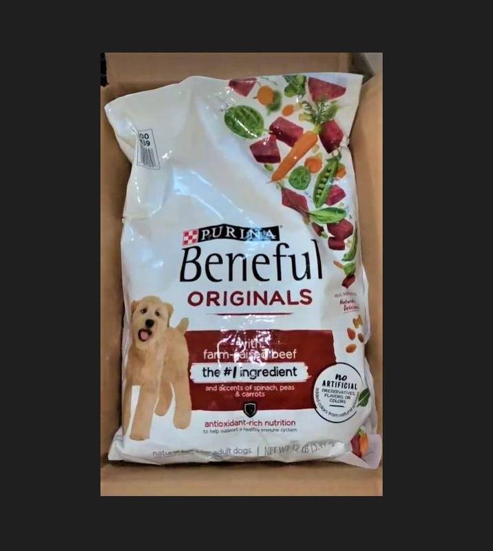 PURINA BENEFUL Originals with Farm Raised Beef Real Meat Dog Food