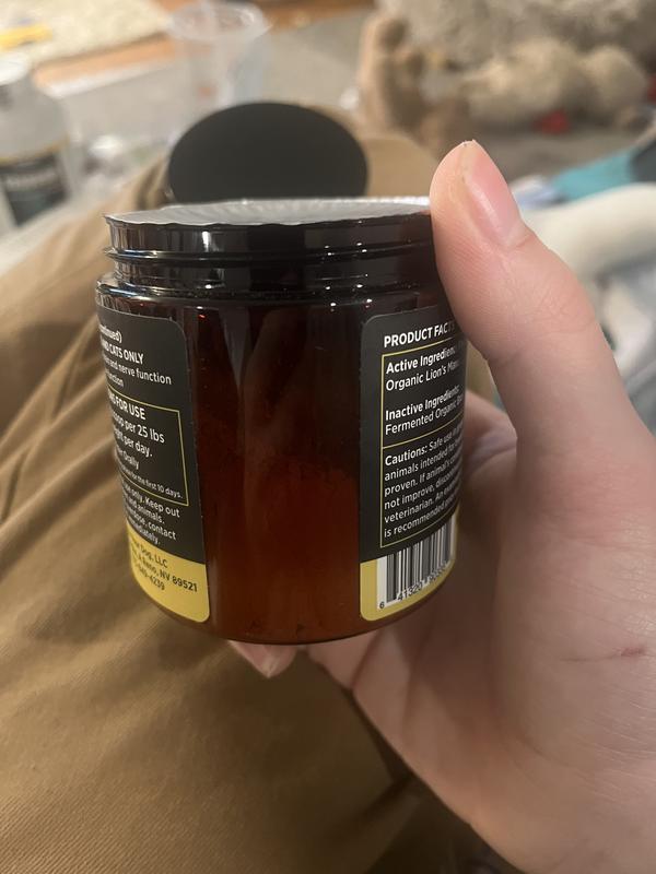 Proof that it was still sealed