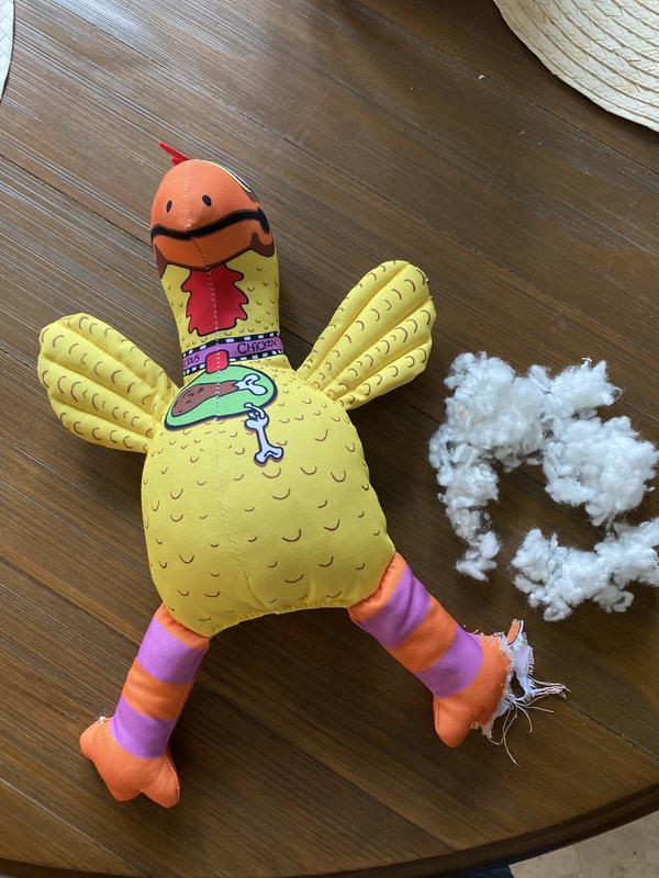 FAT CAT Floppability Barnyard Bullies Squeaky Dog Toy Suspicious
