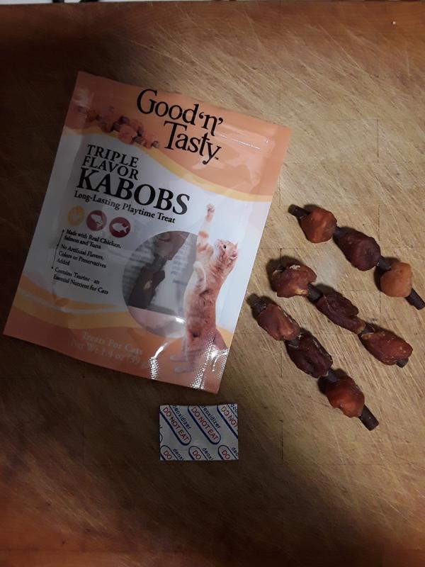 large and rather hard for a cat to chew