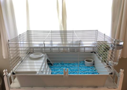 Ferplast cavie Guinea Pig Cage & Rabbit | Pet Includes All Grey