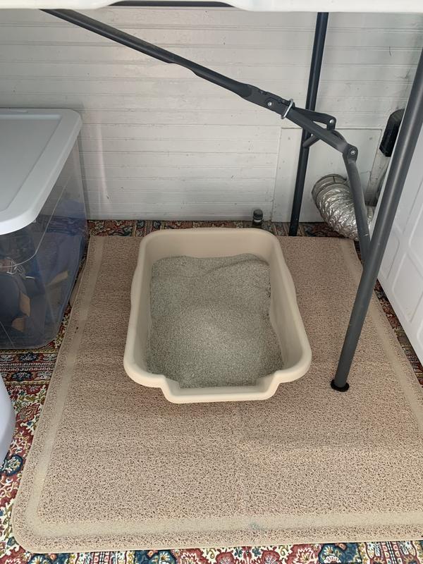 FRISCO Rectangular Cat Litter Mat, Grey, XLarge Chewy Canada