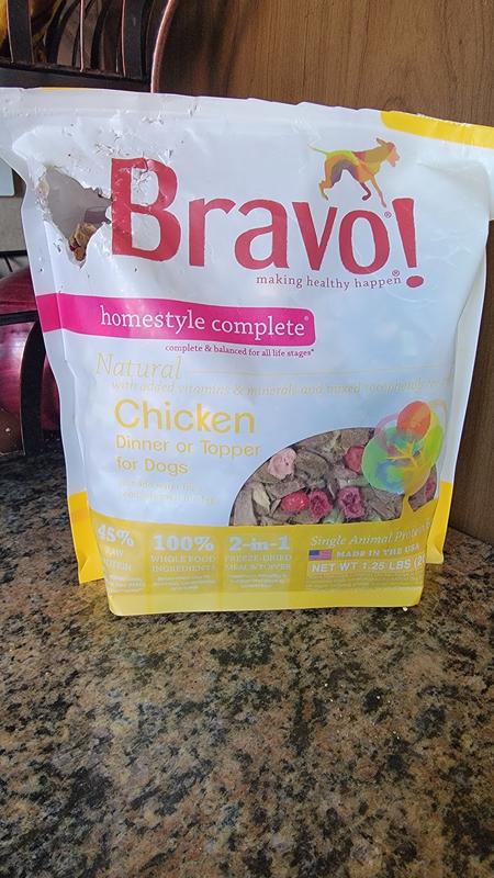 Convenient, and so tasty my cats broke into the bag for a snack!