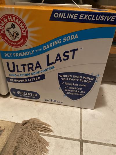 Arm & hammer outlet ultra last cat litter