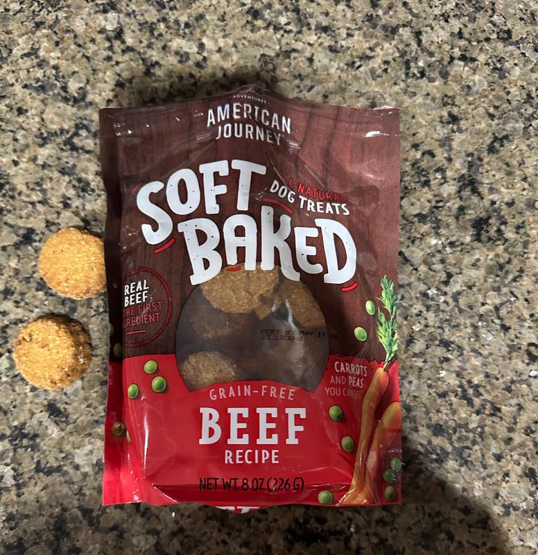 CHEWY Soft-Baked Beef Recipe Grain-Free Dog Treats (FORMERLY