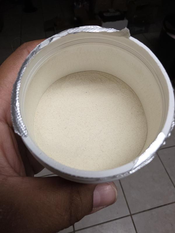 What the powder looks like