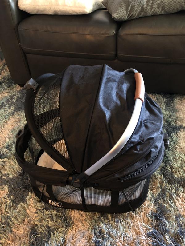 PET GEAR VIEW 360 Dog & Cat Carrier Bag, Black