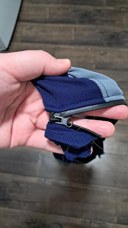 able to cut through zipper - cheap
