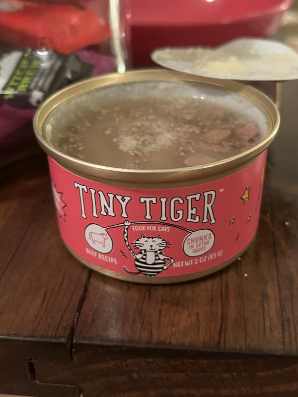 Tiny tiger outlet wet cat food